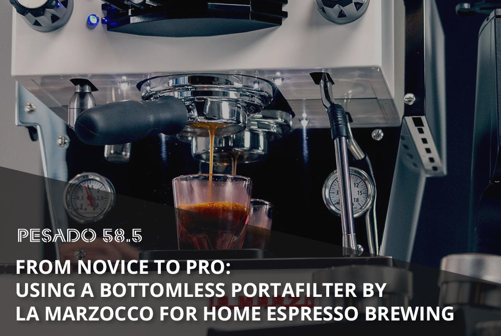 From Novice to Pro: Using a Bottomless Portafilter by La Marzocco for Home Espresso Brewing