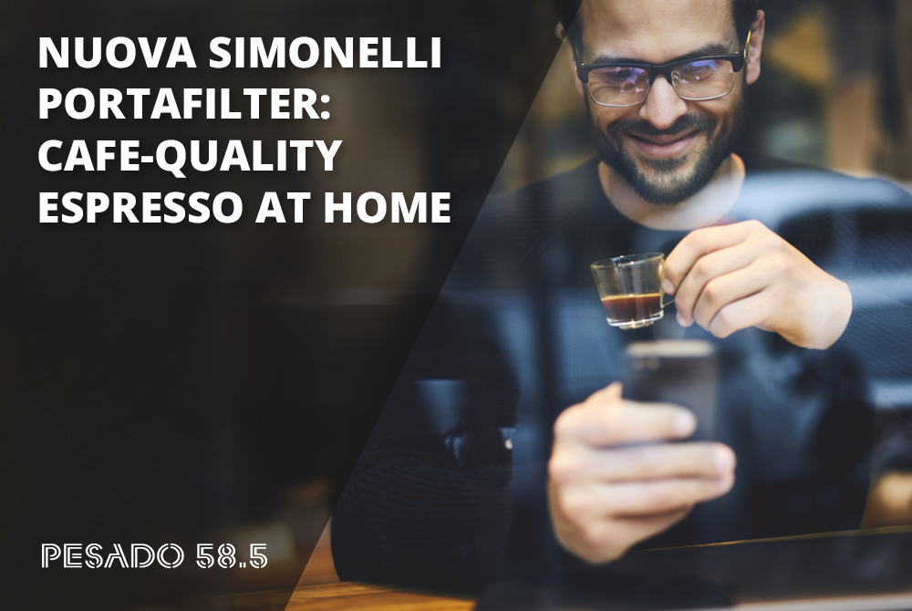 Nuova Simonelli Portafilter: The Secret Ingredient to Achieving Cafe-Quality Espresso at Home