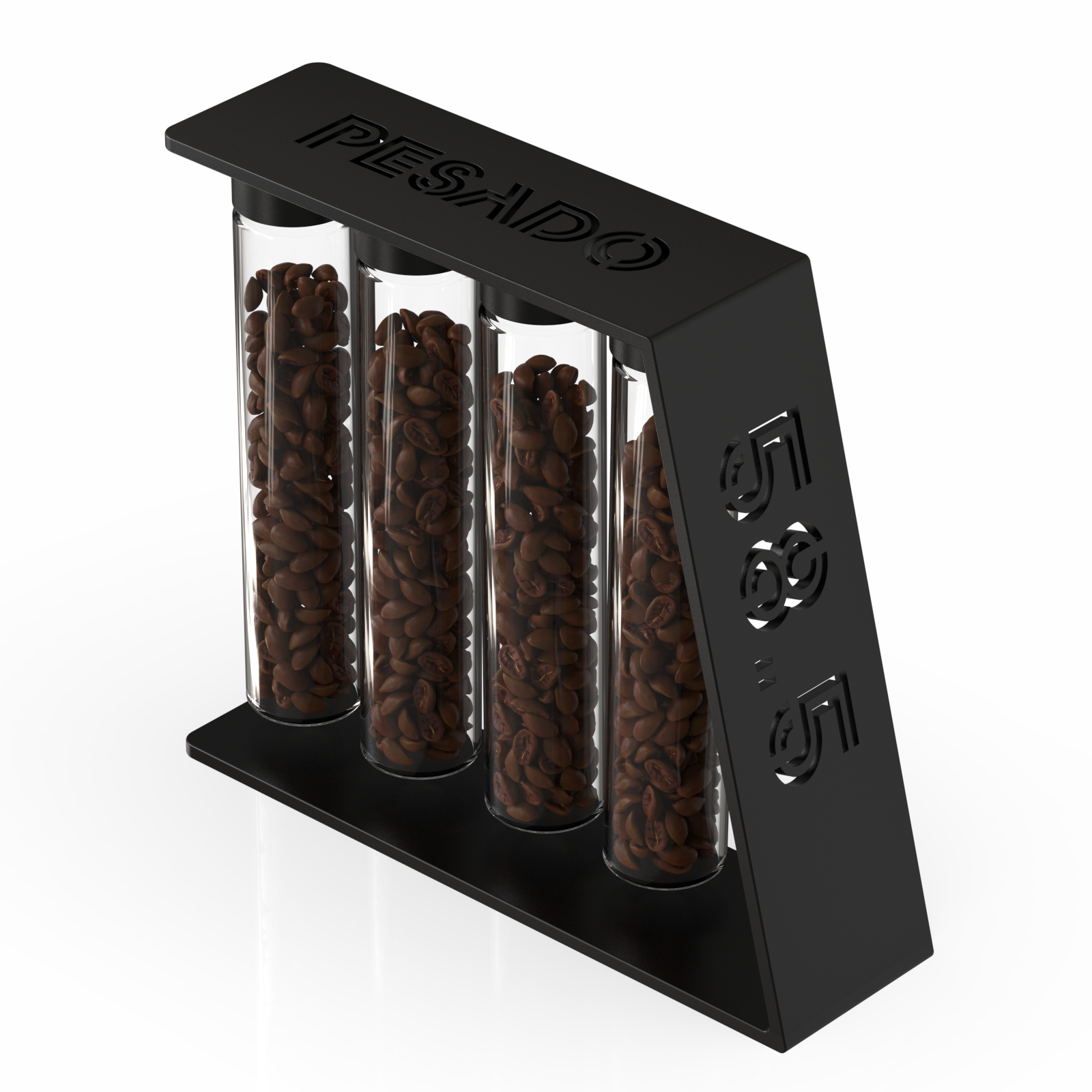 Pesado Single Dose Bean Cellar (4 pack) + Stand