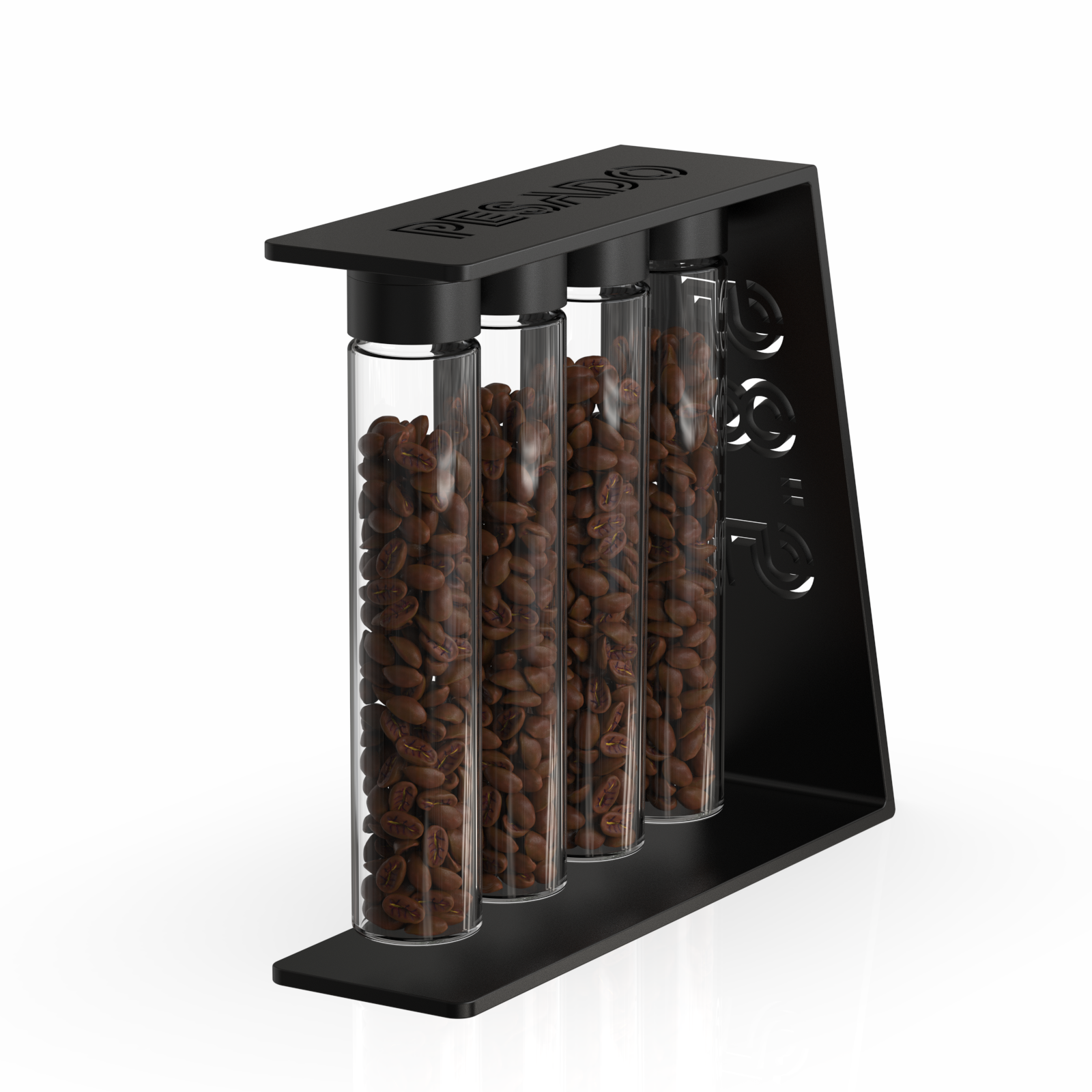 Pesado Single Dose Bean Cellar (4 pack) + Stand