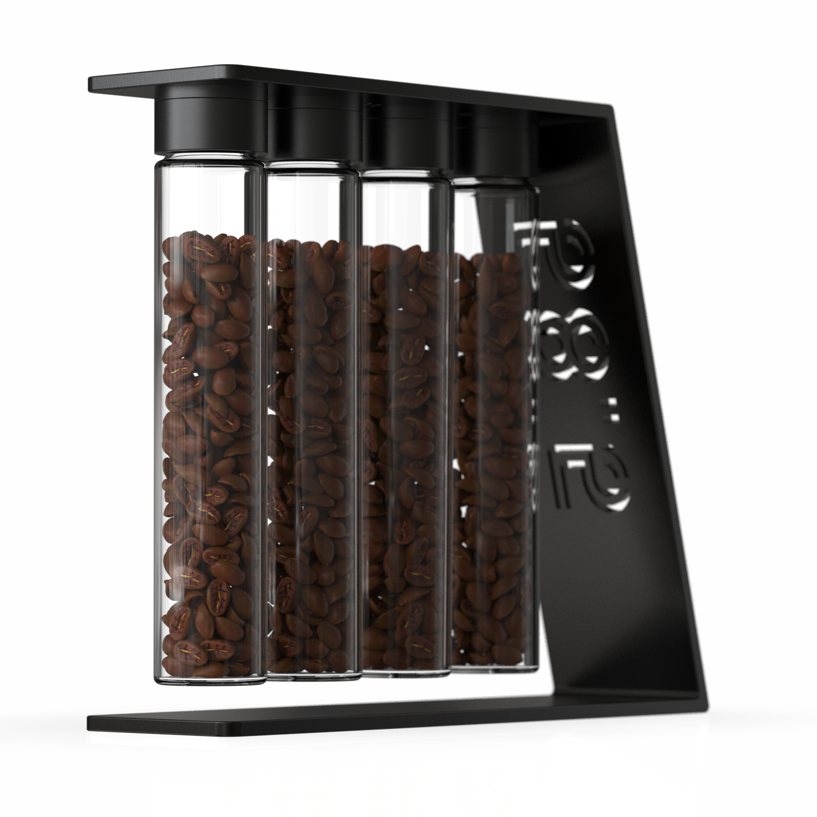 Pesado Single Dose Bean Cellar (4 pack) + Stand
