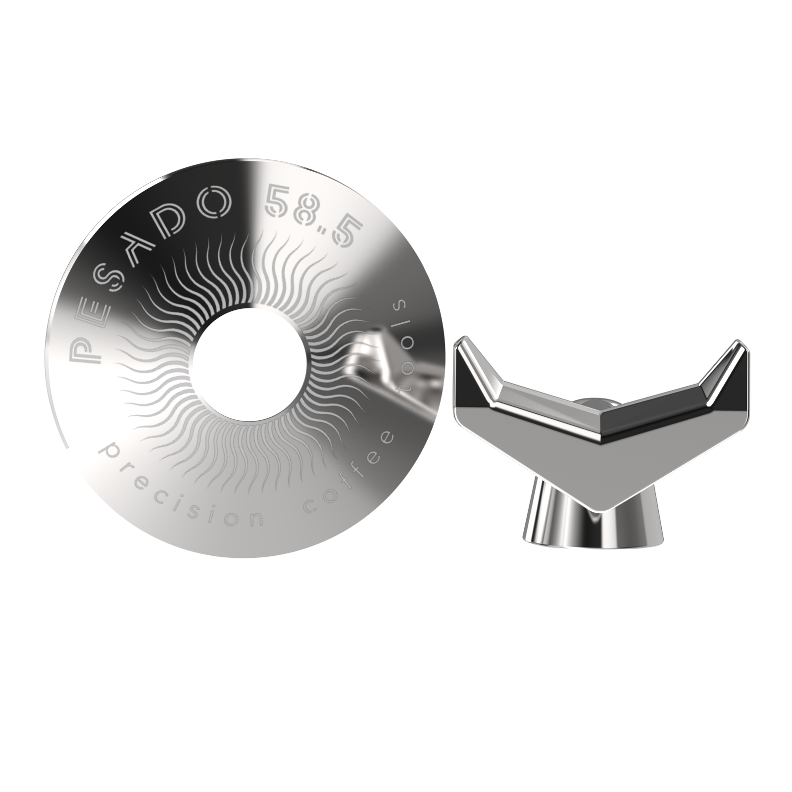 Hybrid Portafilter Head/Attachment - Pesado 58.5 Range