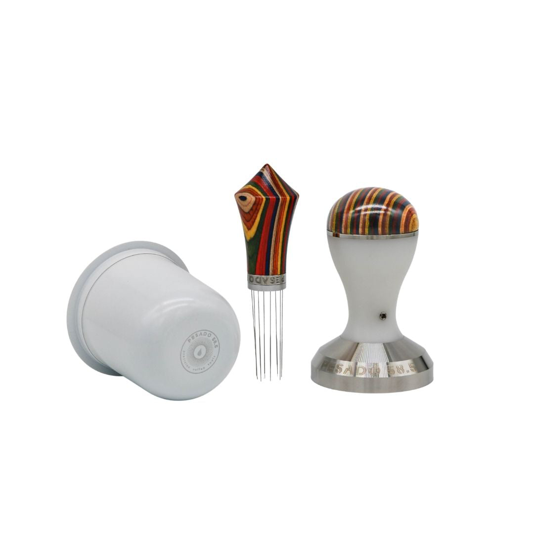 Beautiful and elegant White Rainbow Set of kitchenware accessories for your home